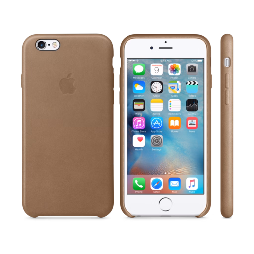 iPhone 6s Leather Case — Brown