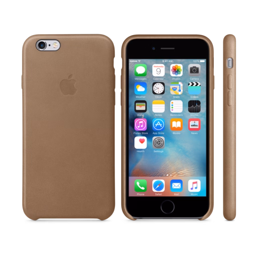 iPhone 6s Leather Case — Brown