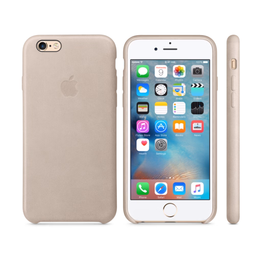 iPhone 6s Leather Case — Rose Grey