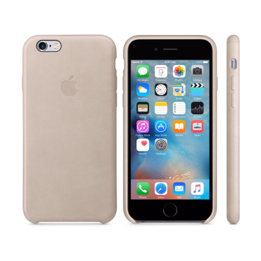 iPhone 6s Leather Case — Rose Grey