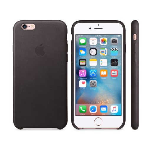 iPhone 6s Leather Case — Black