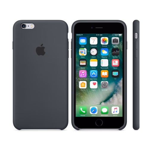 iPhone 6s Silicone Case — Charcoal Grey