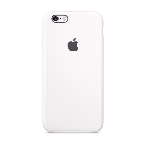 iPhone 6-6s Silicone Case — White iPhone 6-6s Silicone Case — White