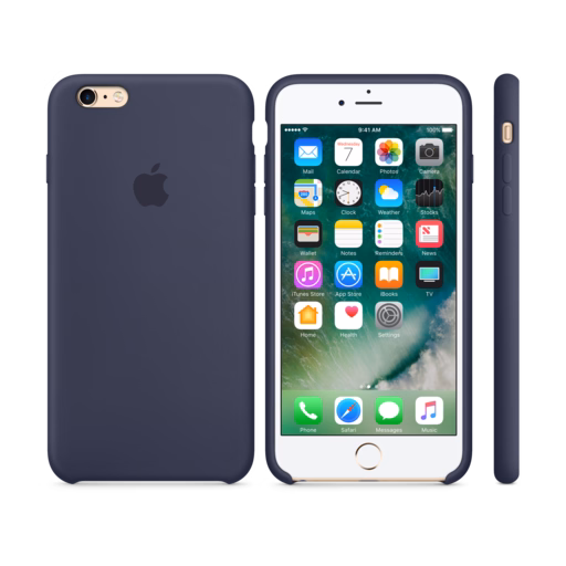 iPhone 6s Silicone Case — Midnight Blue