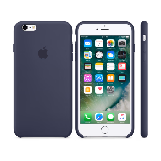 iPhone 6s Silicone Case — Midnight Blue