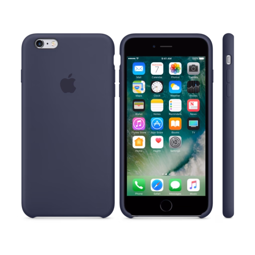 iPhone 6s Silicone Case — Midnight Blue
