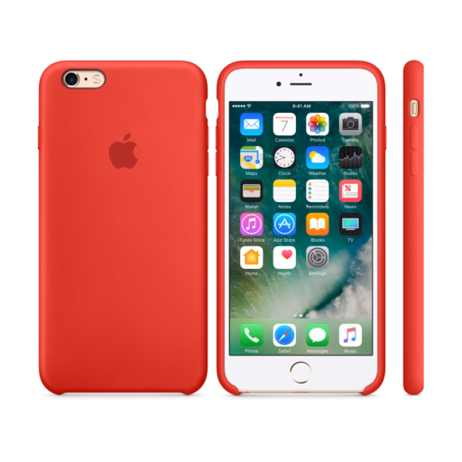 iPhone 6s Silicone Case — (PRODUCT)RED