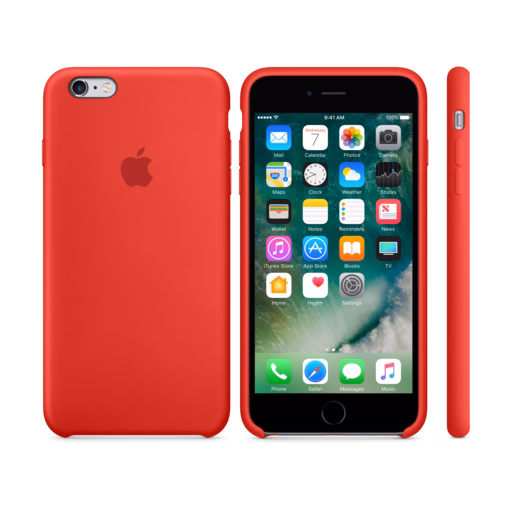 iPhone 6s Silicone Case — (PRODUCT)RED