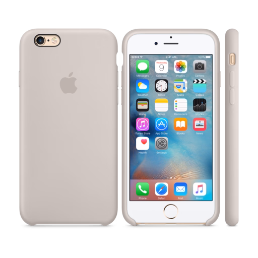 iPhone 6s Silicone Case — Stone