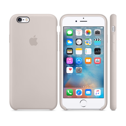 iPhone 6s Silicone Case — Stone