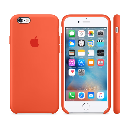 iPhone 6s Silicone Case — Orange