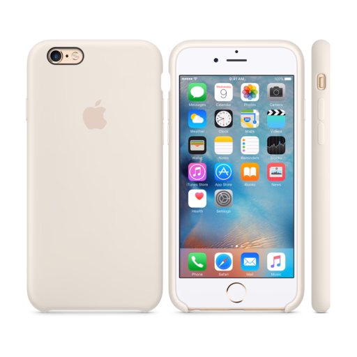 iPhone 6s Silicone Case — Antique White