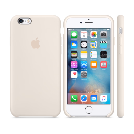 iPhone 6s Silicone Case — Antique White