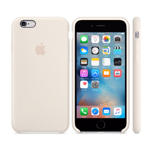iPhone 6s Silicone Case — Antique White