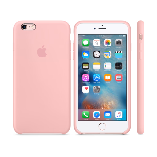 iPhone 6s Plus Silicone Case — Pink