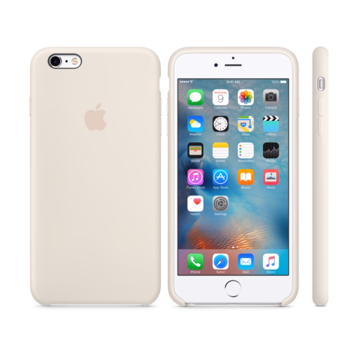 iPhone 6s Plus Silicone Case — Antique White