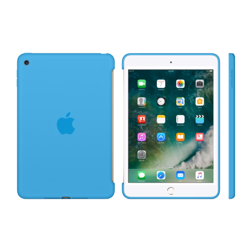 iPad mini 4 Silicone Case — Blue