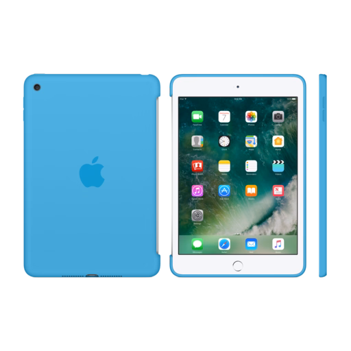 iPad mini 4 Silicone Case — Blue