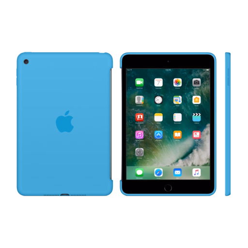 iPad mini 4 Silicone Case — Blue