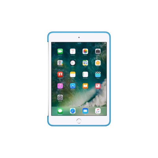 iPad mini 4 Silicone Case — Blue