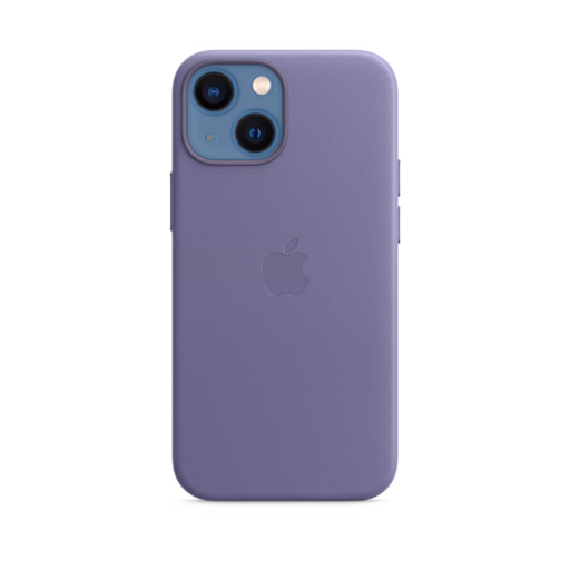 iPhone 13 mini Leather Case with MagSafe — Wisteria