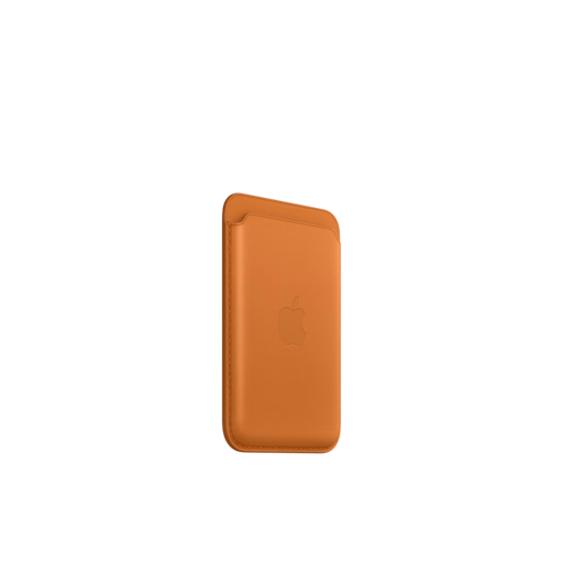 iPhone Leather Wallet with MagSafe — Golden Brown