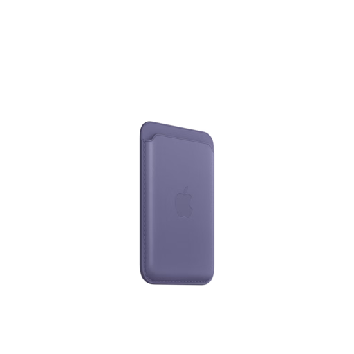 iPhone Leather Wallet with MagSafe — Wisteria