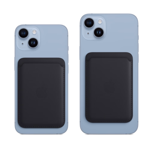 iPhone Leather Wallet with MagSafe — Wisteria
