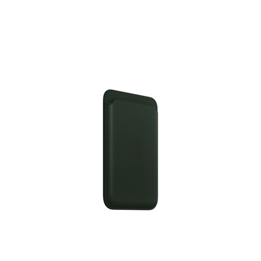 iPhone Leather Wallet with MagSafe — Sequoia Green