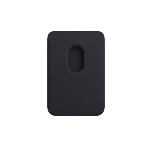 iPhone Leather Wallet with MagSafe — Midnight