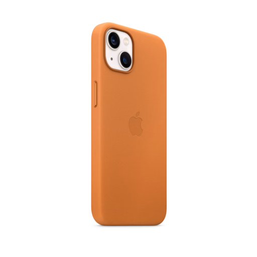 iPhone 13 Leather Case with MagSafe — Golden Brown