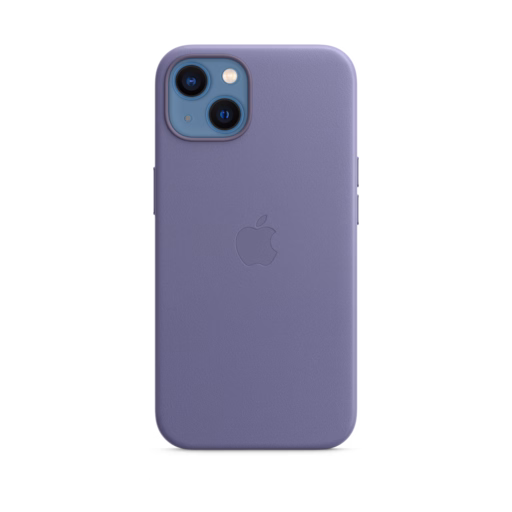 iPhone 13 Leather Case with MagSafe — Wisteria