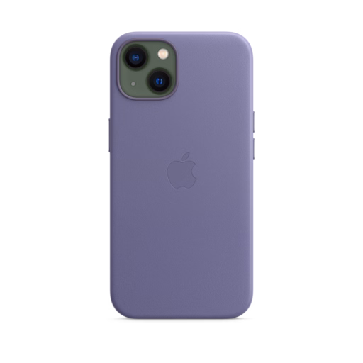 iPhone 13 Leather Case with MagSafe — Wisteria