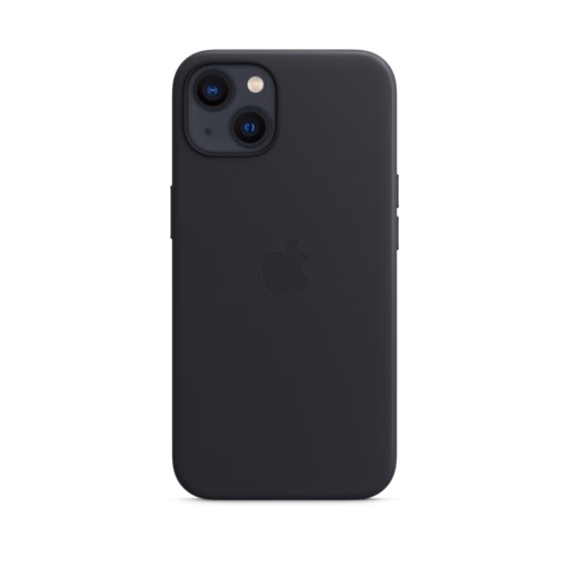 iPhone 13 Leather Case with MagSafe — Midnight