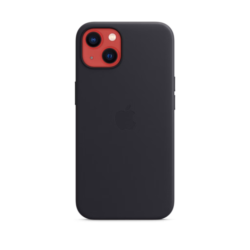 iPhone 13 Leather Case with MagSafe — Midnight