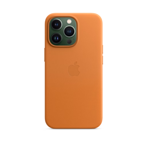 iPhone 13 Pro Leather Case with MagSafe — Golden Brown