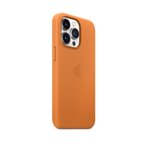 iPhone 13 Pro Leather Case with MagSafe — Golden Brown