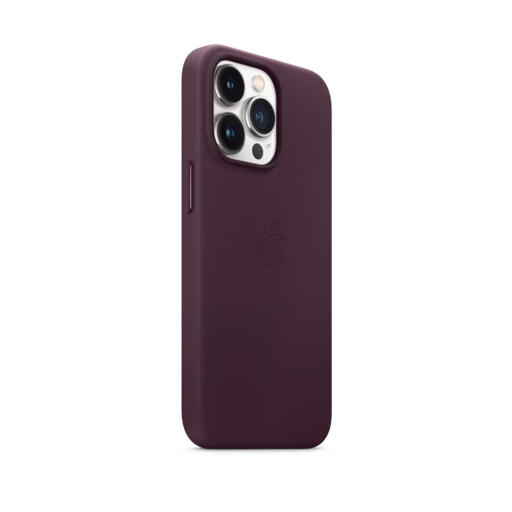 iPhone 13 Pro Leather Case with MagSafe — Dark Cherry