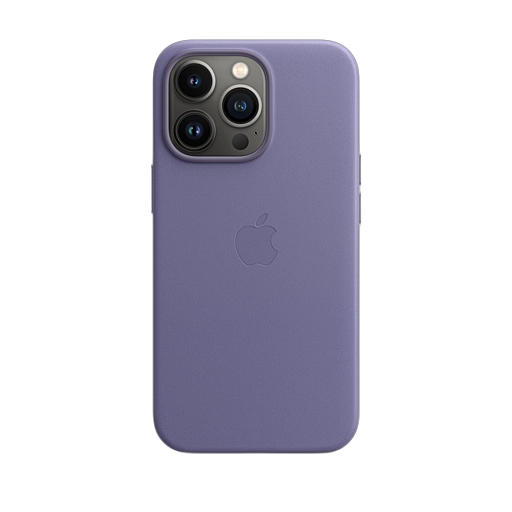 iPhone 13 Pro Leather Case — Wisteria