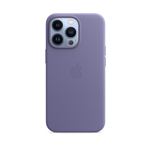 iPhone 13 Pro Leather Case with MagSafe — Wisteria
