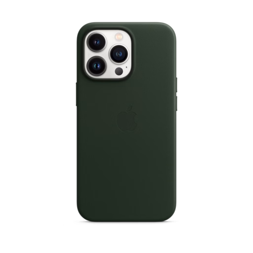 iPhone 13 Pro Leather Case with MagSafe — Sequoia Green