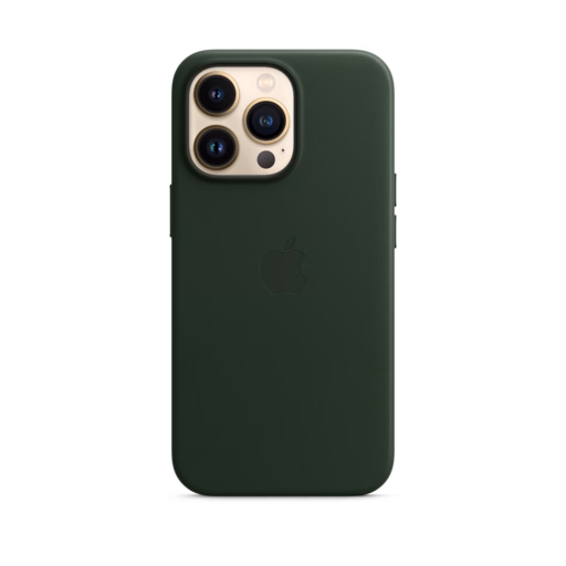 iPhone 13 Pro Leather Case with MagSafe — Sequoia Green