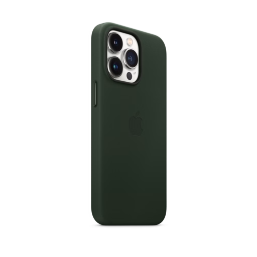 iPhone 13 Pro Leather Case with MagSafe — Sequoia Green
