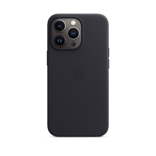 iPhone 13 Pro Leather Case — Midnight