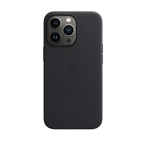iPhone 13 Pro Leather Case — Midnight
