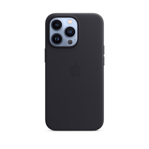 iPhone 13 Pro Leather Case with MagSafe — Midnight