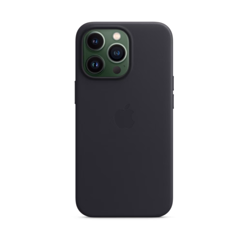 iPhone 13 Pro Leather Case with MagSafe — Midnight