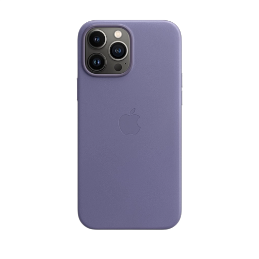 iPhone 13 Pro Max Leather Case — Wisteria