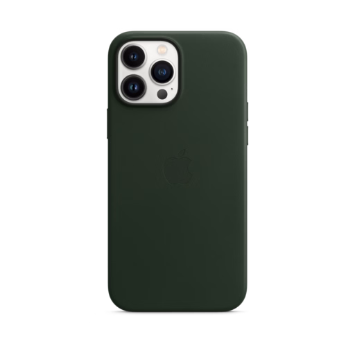 iPhone 13 Pro Max Leather Case with MagSafe — Sequoia Green