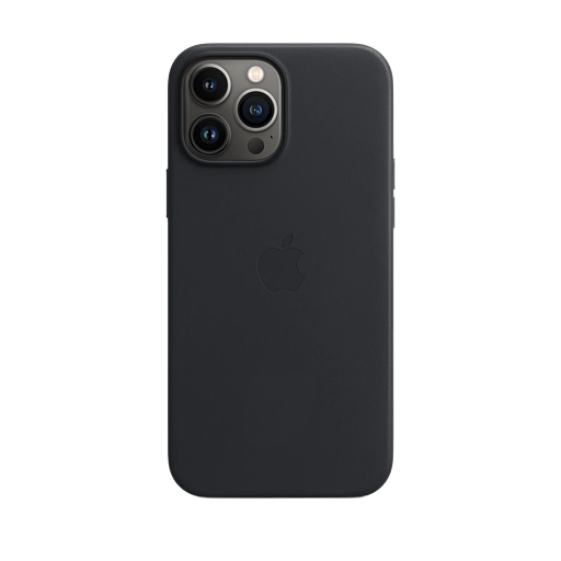 iPhone 13 Pro Max Leather Case — Midnight